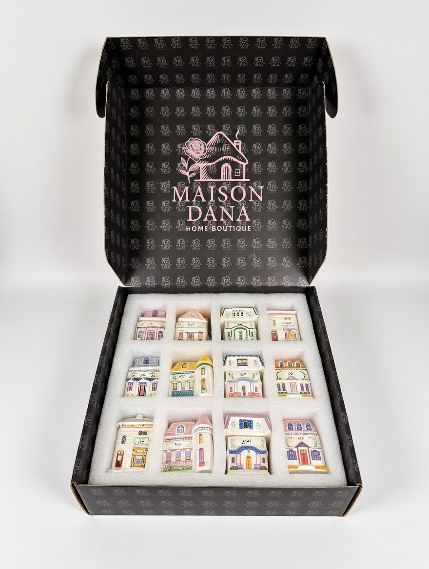 Maison Dana Ceramic Spice Jar Set